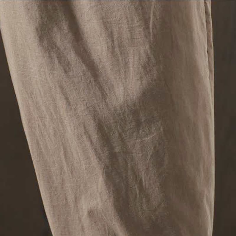 Buddha Stones Damen Winter-Haremshose mit Kordelzug, Fleece-Futter und Taschen - image 7