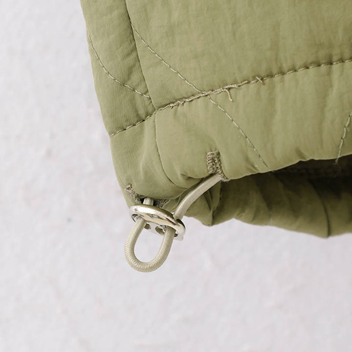 Buddha Stones Damen-Thermohose mit Taschen, schlichtem Design, elastischem Bündchen, Kordelzug und dicker Polsterung - image 20