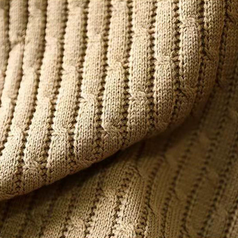 Winterpullover aus Baumwolle mit Buddha Stones -Patchwork-Design, langen Ärmeln und Rundhalsausschnitt, Damen - image 5