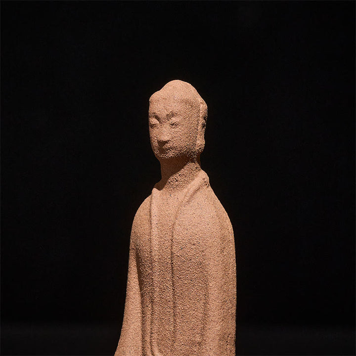 Buddha Stones, sitzender, betender Buddha, Keramikstatue, Zen-Heimdekoration, 5 x 3 x 8,5 cm - image 6
