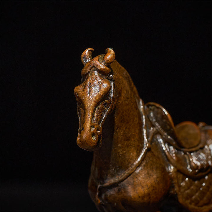 Buddha Stones , antikes Jahr des Pferdes, Legierung, Heimdekoration, 7,5 x 2,6 x 7 cm - image 6