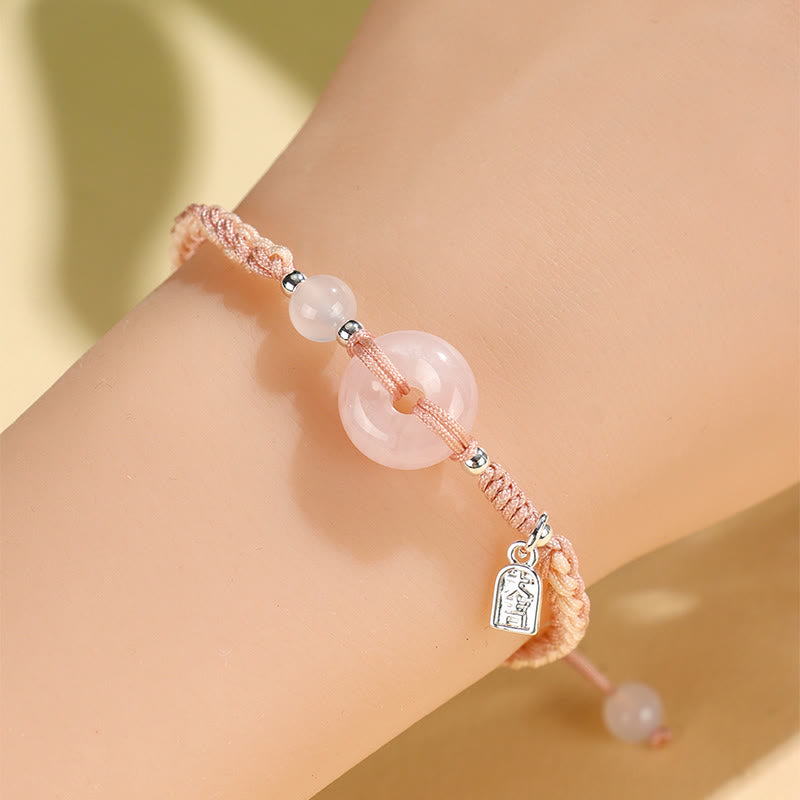 Buddha Stones , grünes Aventurin-Achat-Friedensarmband mit Schnalle - image 6