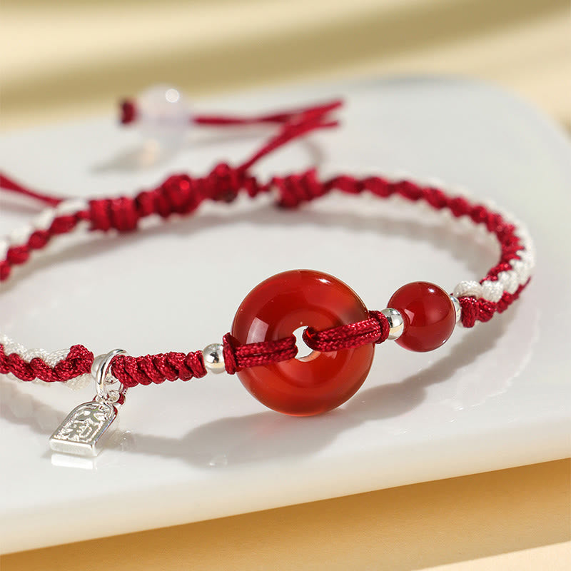 Buddha Stones , grünes Aventurin-Achat-Friedensarmband mit Schnalle - image 9