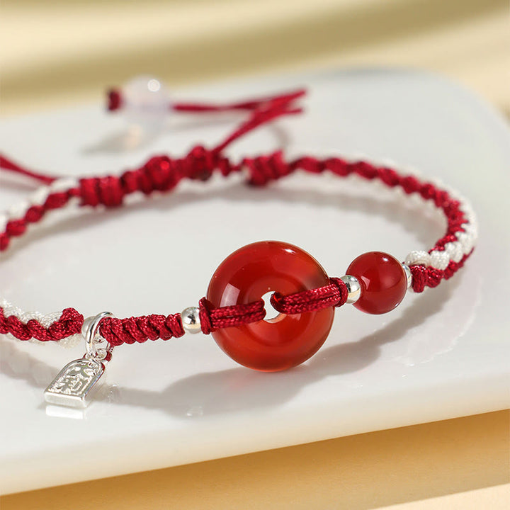 Buddha Stones , grünes Aventurin-Achat-Friedensarmband mit Schnalle - image 9