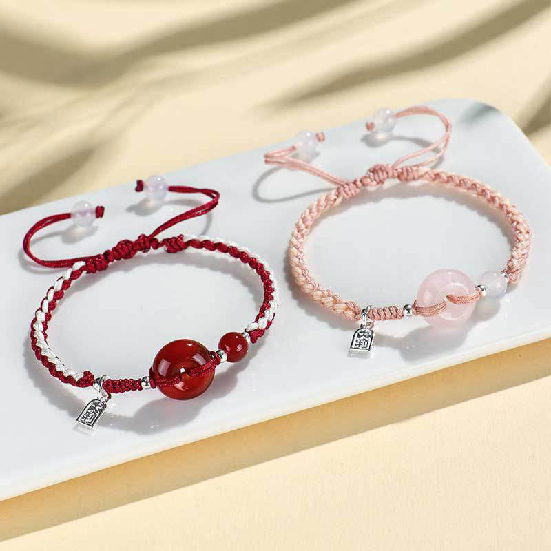 Buddha Stones , grünes Aventurin-Achat-Friedensarmband mit Schnalle - image 19