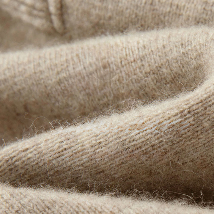 Buddha Stones ​​Winterpullover aus Wolle, einfarbig, mit chinesischen Froschknöpfen, Herren, langärmelig - image 13