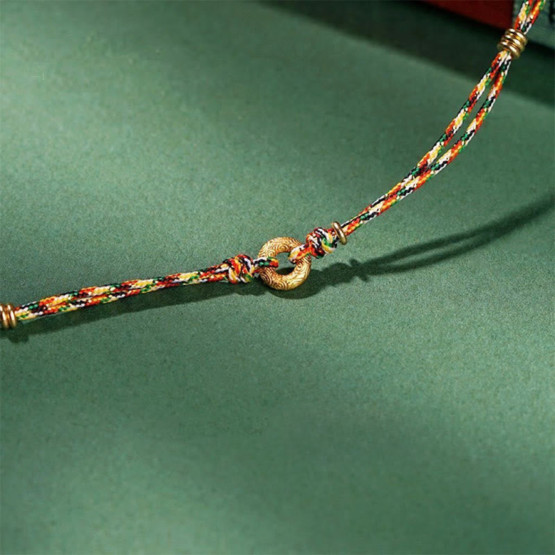 Handgefertigtes Friedensarmband mit Buddha Stones, mehrfarbig, für Kinder und Erwachsene - image 3