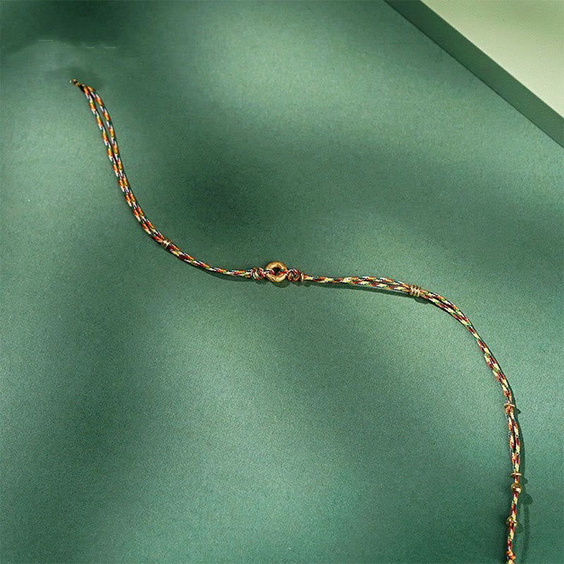 Handgefertigtes Friedensarmband mit Buddha Stones, mehrfarbig, für Kinder und Erwachsene - image 2