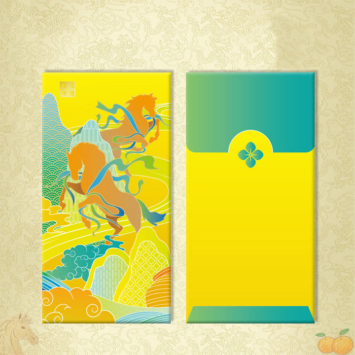 Buddha Stones, 6 Stück, mehrfarbig, chinesischer roter Umschlag, Reichtum im Jahr des Pferdes 2026, Neujahr - 6 Stück – Mächtige Kraft und großer Fortschritt - image 18