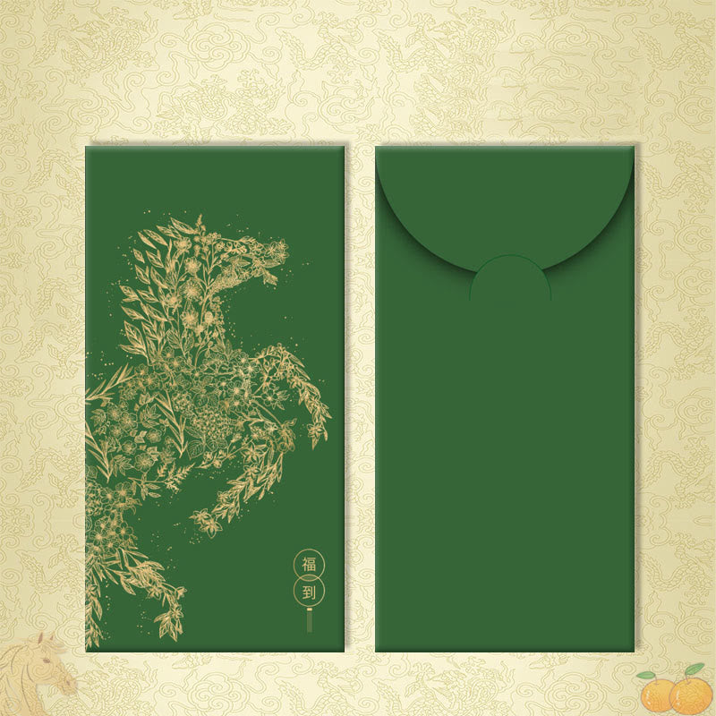 Buddha Stones, 6 Stück, mehrfarbig, chinesischer roter Umschlag, Reichtum im Jahr des Pferdes 2026, Neujahr - 6 Stück Glück kommt an - image 9