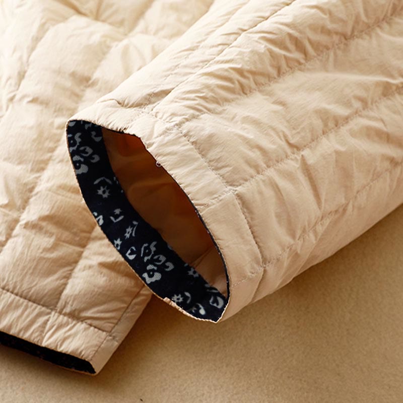 Buddha Stones Damen Winter Thermo-Patchworkhose mit Taschen - image 6