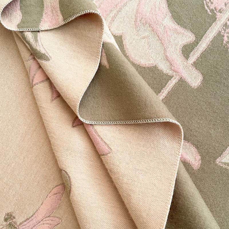 Buddha Stones ​​Herbst-Lotus-Koi-Fisch-Libellen-Muster Kuschelschal - image 15