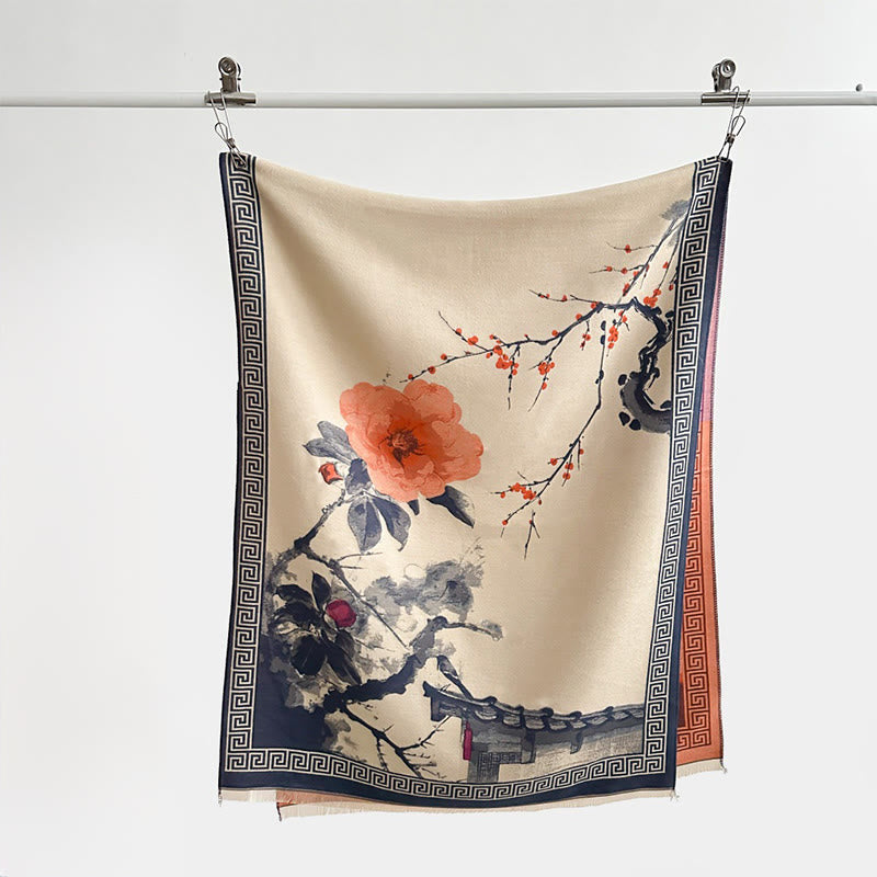 Buddha Stones, Herbst-Pflaumenblüten-Easen-Tusche-Tusche-Tusche-Tusche - image 9