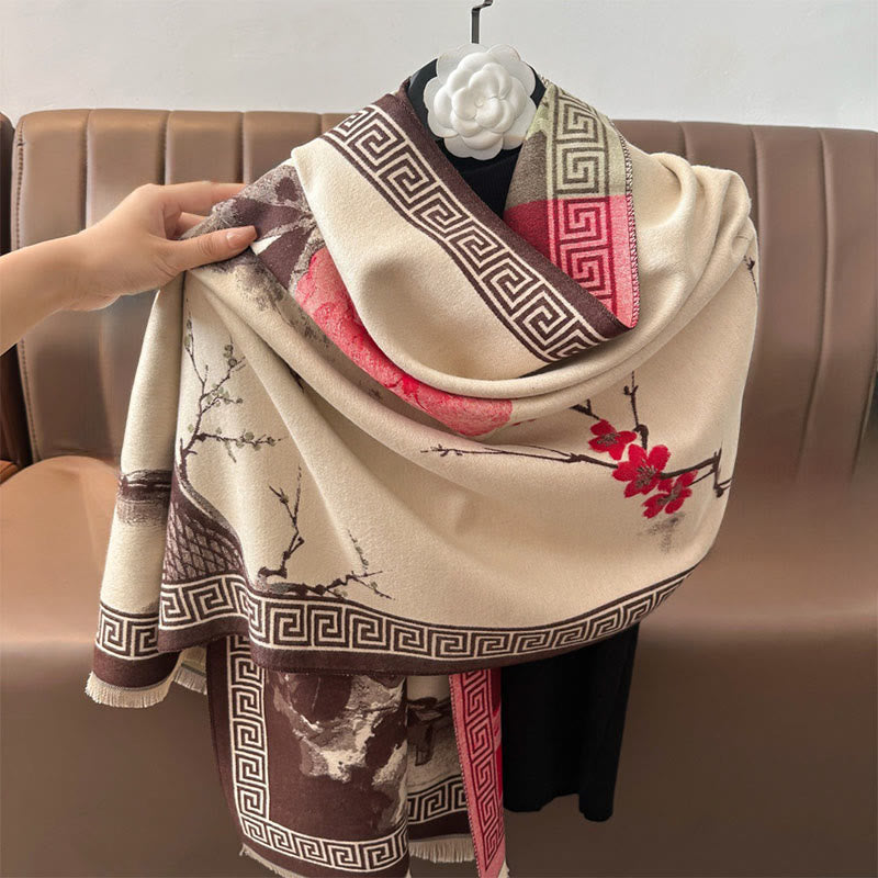 Buddha Stones, Herbst-Pflaumenblüten-Easen-Tusche-Tusche-Tusche-Tusche - image 13