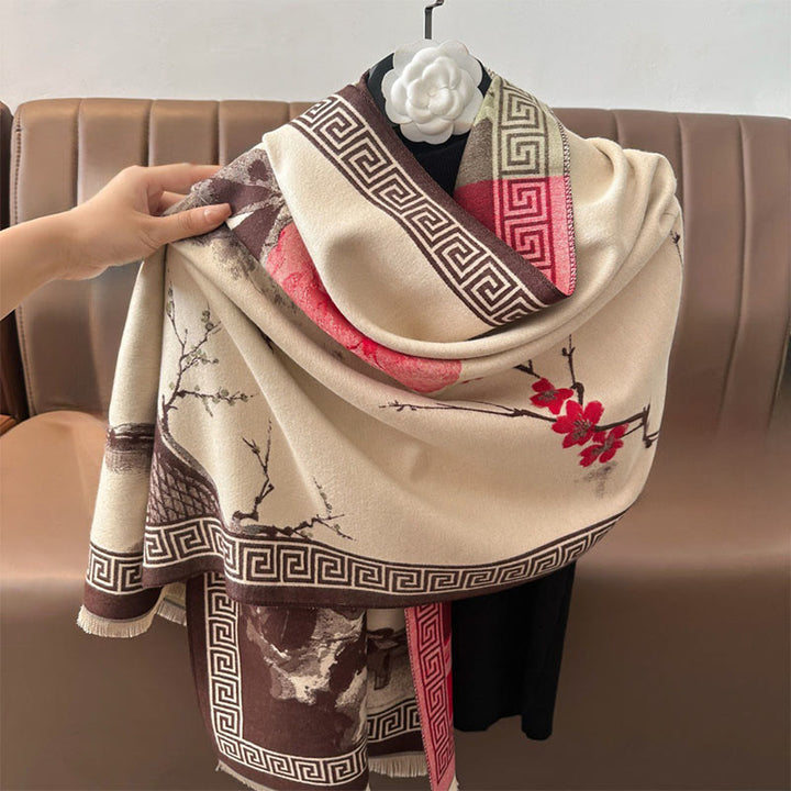 Buddha Stones, Herbst-Pflaumenblüten-Easen-Tusche-Tusche-Tusche-Tusche - image 13