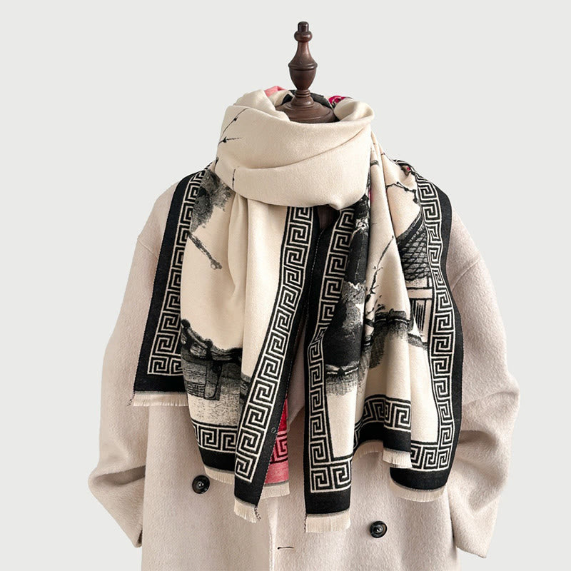 Buddha Stones, Herbst-Pflaumenblüten-Easen-Tusche-Tusche-Tusche-Tusche - image 6