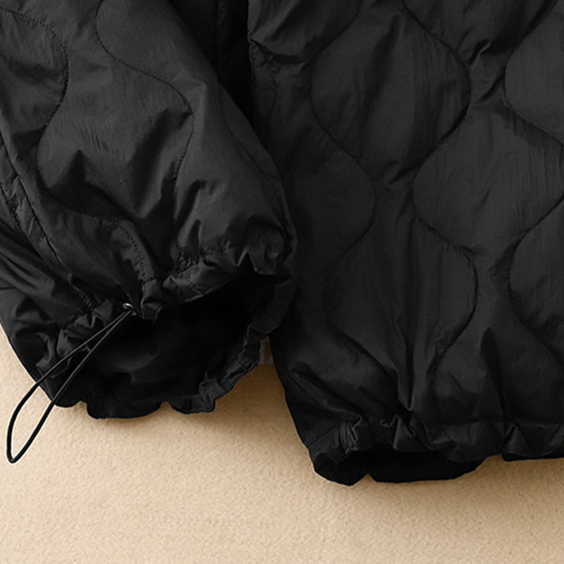 Buddha Stones Winter Curved Lines Warme Damen-Knöchellange Hose mit Taschen - image 11