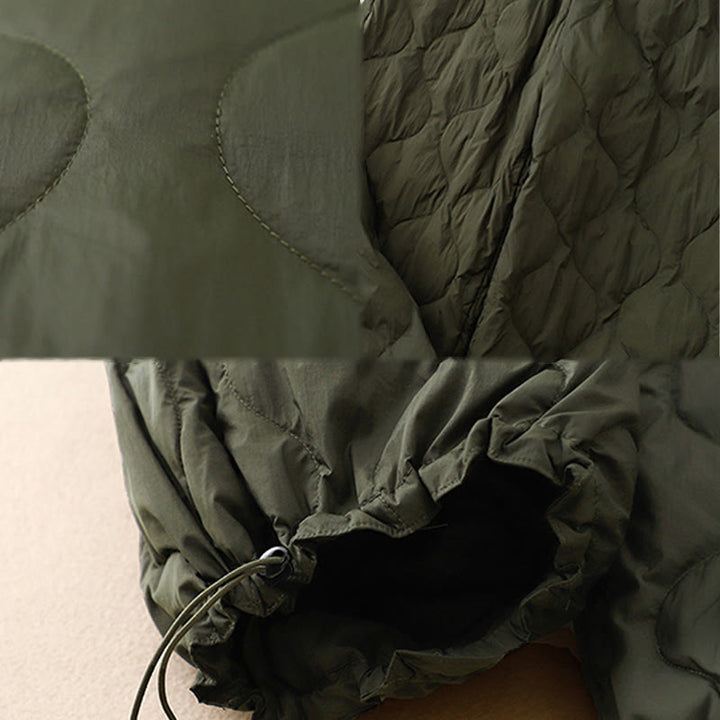 Buddha Stones Winter Curved Lines Warme Damen-Knöchellange Hose mit Taschen - image 16