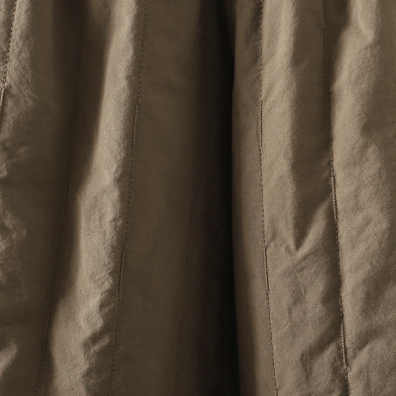 Buddha Stones, geradlinige Streifen, Baumwoll-Haremshose für Damen mit Taschen - image 3