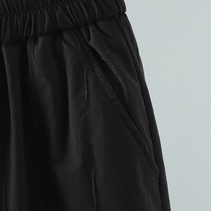 Buddha Stones, geradlinige Streifen, Baumwoll-Haremshose für Damen mit Taschen - image 8