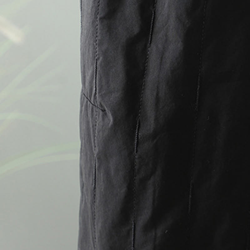 Buddha Stones, geradlinige Streifen, Baumwoll-Haremshose für Damen mit Taschen - image 9