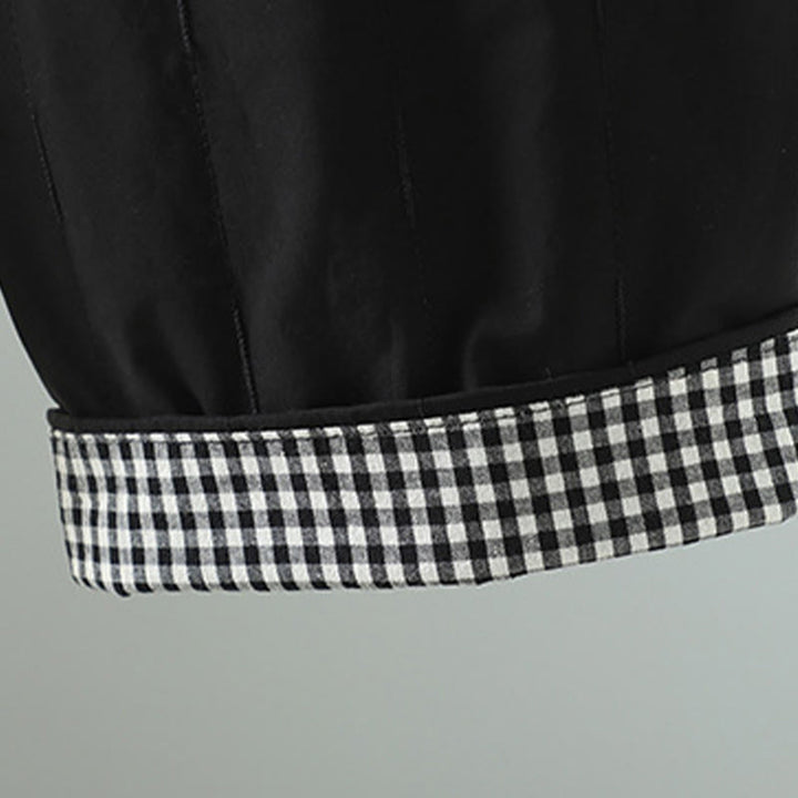 Buddha Stones Haremshose mit geraden Linien und Streifen, gefüttert mit Baumwollfleece, mit Taschen - image 11