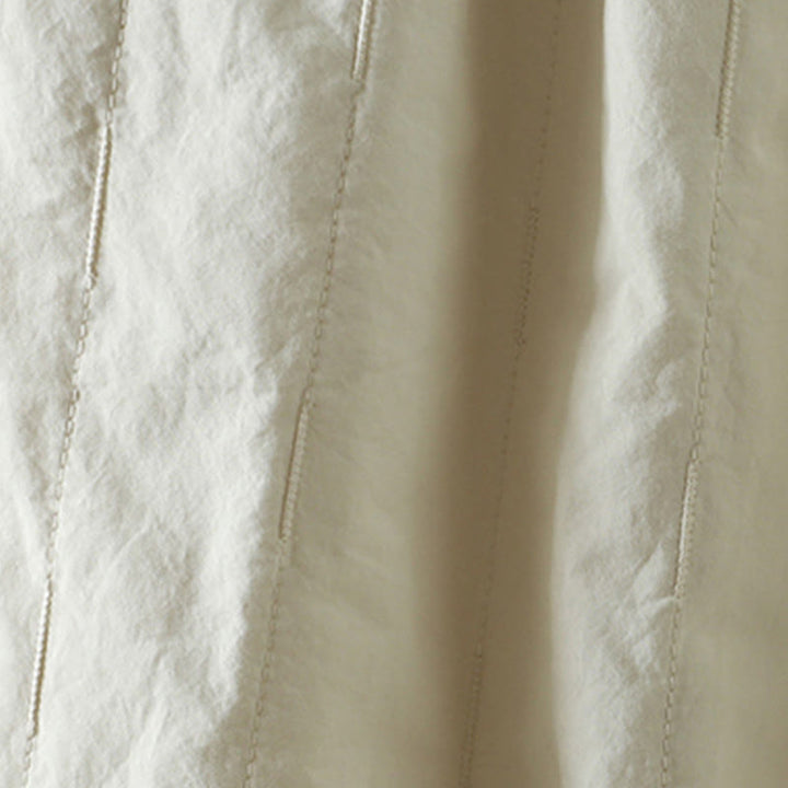 Buddha Stones Haremshose mit geraden Linien und Streifen, gefüttert mit Baumwollfleece, mit Taschen - image 20