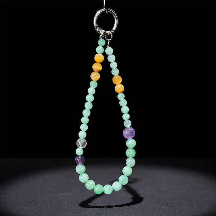 Buddha Stones -Jade-Perlen-Schlüsselanhänger, Wohlstandssymbol, Handy-Hängedekoration - image 4