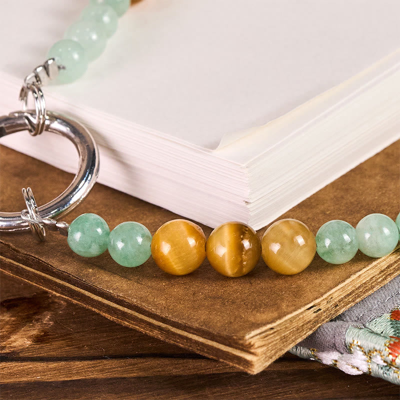 Buddha Stones -Jade-Perlen-Schlüsselanhänger, Wohlstandssymbol, Handy-Hängedekoration - image 1