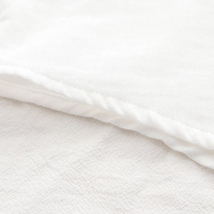 Buddha Stones ​​Herbst Weiß Grün Gras Knöpfe Damen Baumwolle Langarmhemd - image 12