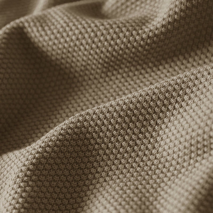 Buddha Stones ​​Herbstfarbene Knöpfe V-Ausschnitt Baumwolle Damen Langarm Strickpullover - image 6