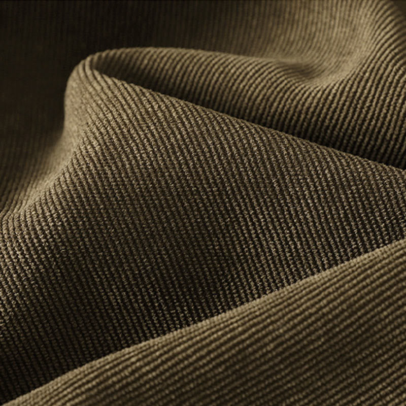 Buddha Stones Winterkleid mit hohem Kragen, warmer Baumwolle, langen Ärmeln und Taschen für Damen - image 20