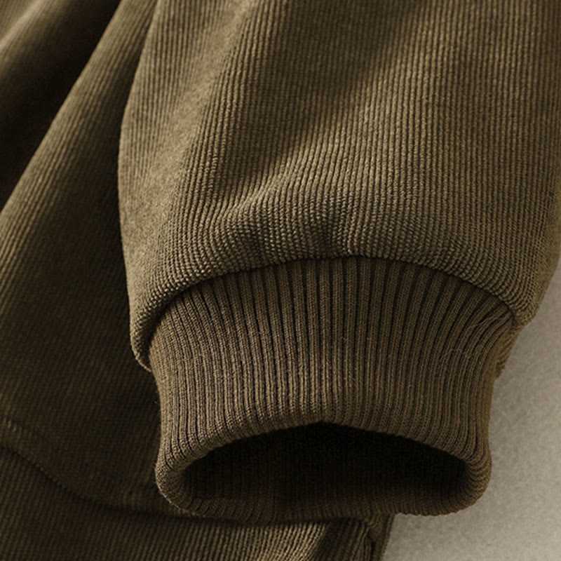 Buddha Stones Winterkleid mit hohem Kragen, warmer Baumwolle, langen Ärmeln und Taschen für Damen - image 19