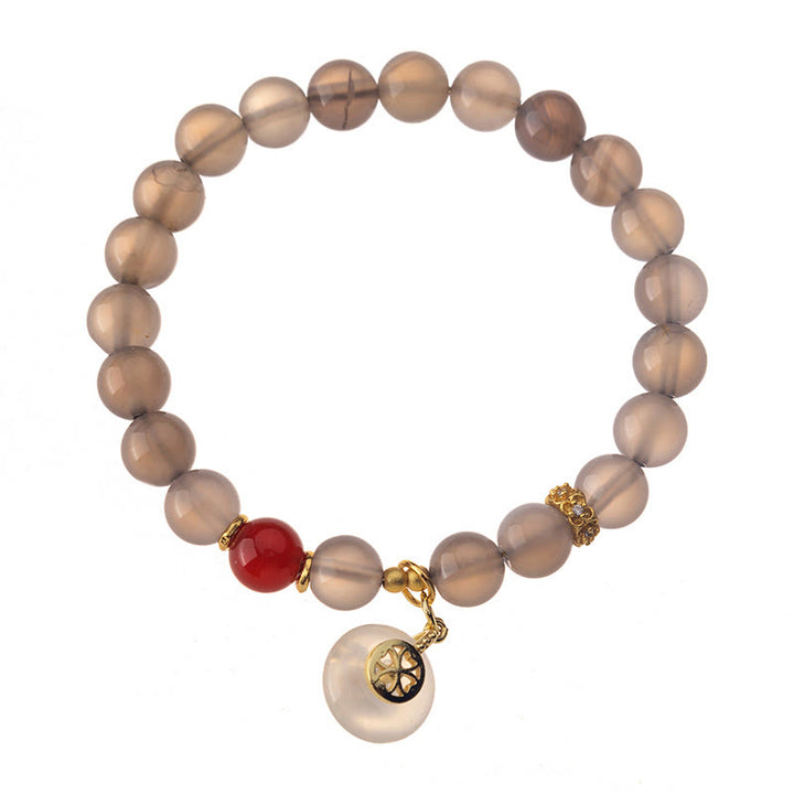 Buddha Stones, Grauer Achat, Roter Achat, Chalcedon-Bastel - image 4
