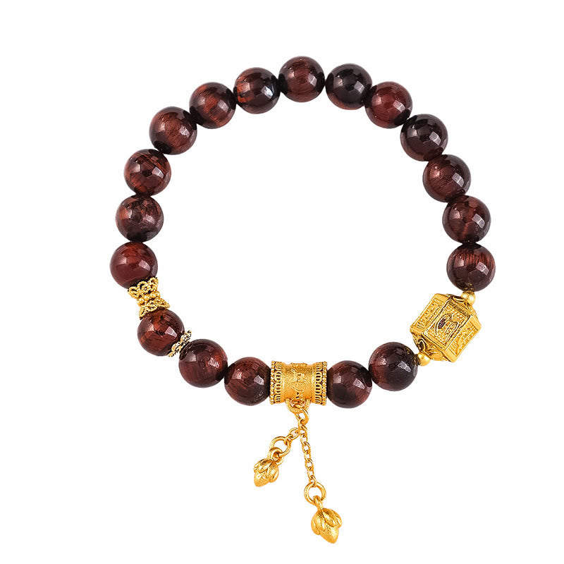Buddha Stones, verschiedene Tigeraugenlegierungs-Balance-Armband - image 4