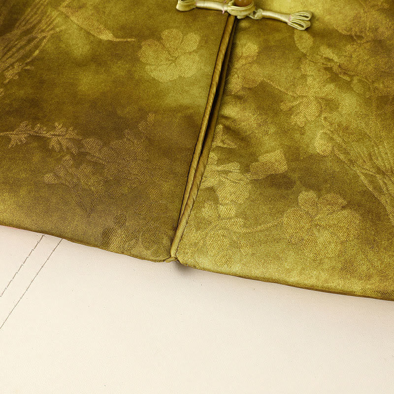 Damen-Langarmjacke mit Buddha Stones, Froschknopfverschluss und traditionellen chinesischen Mustern, dick gefüttert  - image 16