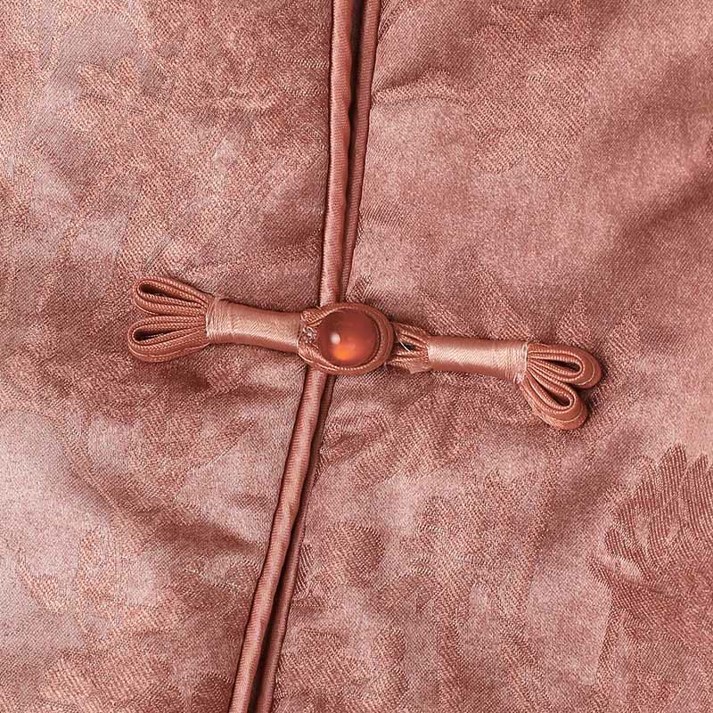 Damen-Langarmjacke mit Buddha Stones, Froschknopfverschluss und traditionellen chinesischen Mustern, dick gefüttert  - image 23