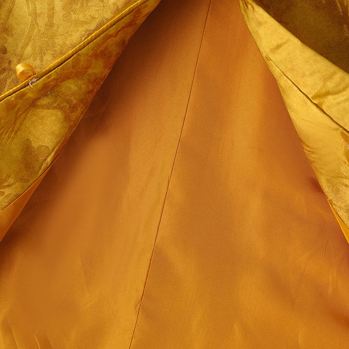 Damen-Langarmjacke mit Buddha Stones, Froschknopfverschluss und traditionellen chinesischen Mustern, dick gefüttert  - image 4