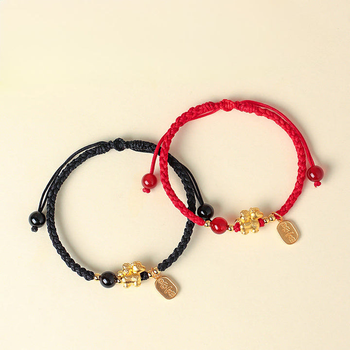 Buddha Stones ​​Armband aus 999er Sterlingsilber – Jahr des Pferdes – Friedlicher und reicher Erfolg - image 10