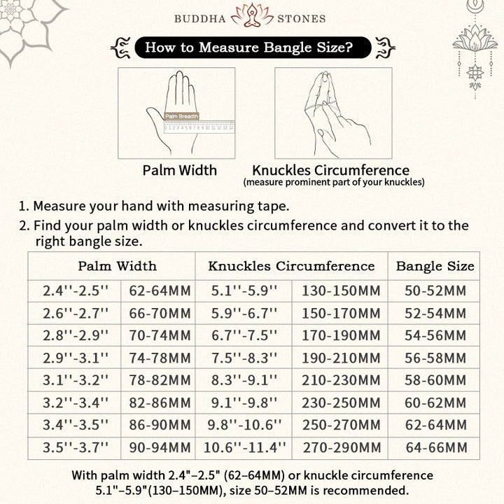 Armband mit Buddha Stonesn, Lotusblume, Herz-Sutra, Weiß Kupfer, heilendes Glück - image 6