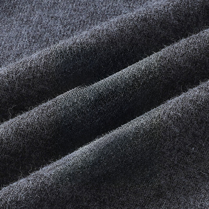 Winterpullover mit Buddha Stones, Knöpfen und Rundhalsausschnitt, warmer Herren-Langarmstrickpullover - image 8