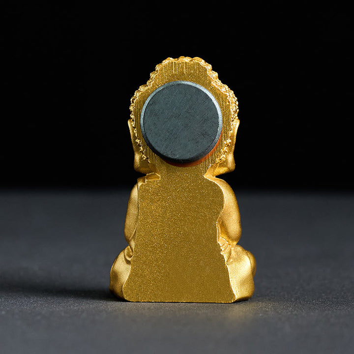 Buddha Stones ​​Tathagata Buddha-Statue Kühlschrankmagnet Heimdekoration - image 4