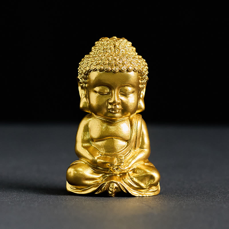 Buddha Stones ​​Tathagata Buddha-Statue Kühlschrankmagnet Heimdekoration - image 1