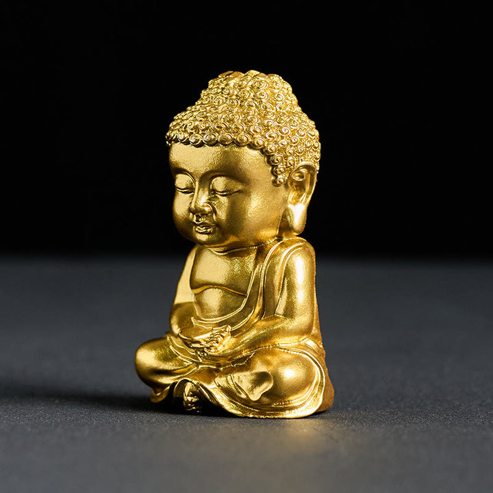 Buddha Stones ​​Tathagata Buddha-Statue Kühlschrankmagnet Heimdekoration - image 3