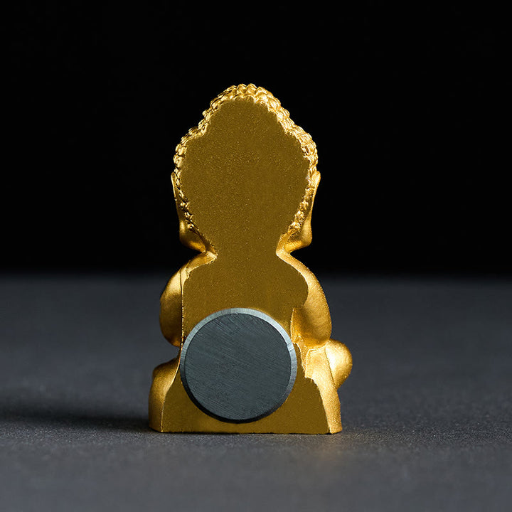 Buddha Stones ​​Tathagata Buddha-Statue Kühlschrankmagnet Heimdekoration - image 10
