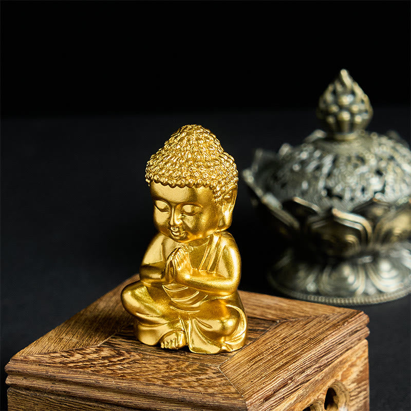 Buddha Stones ​​Tathagata Buddha-Statue Kühlschrankmagnet Heimdekoration - A2-Format 4,1 x 7 x 3 cm (mit Magnetrückseite) - image 6