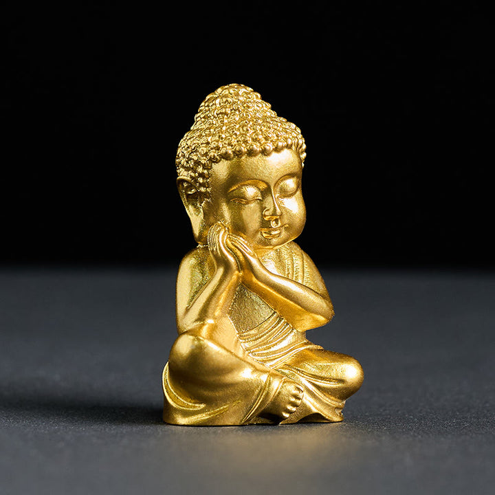 Buddha Stones ​​Tathagata Buddha-Statue Kühlschrankmagnet Heimdekoration - image 14