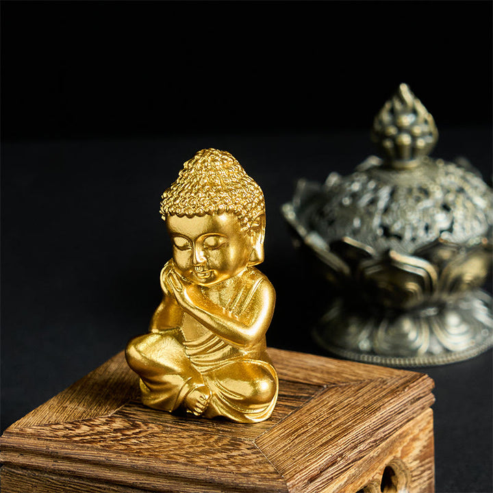 Buddha Stones ​​Tathagata Buddha-Statue Kühlschrankmagnet Heimdekoration - Format A3, 4,3 x 6,7 x 3 cm (mit Magnetrückseite) - image 11