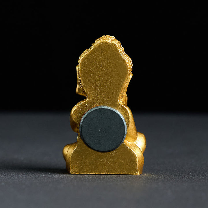 Buddha Stones ​​Tathagata Buddha-Statue Kühlschrankmagnet Heimdekoration - image 15