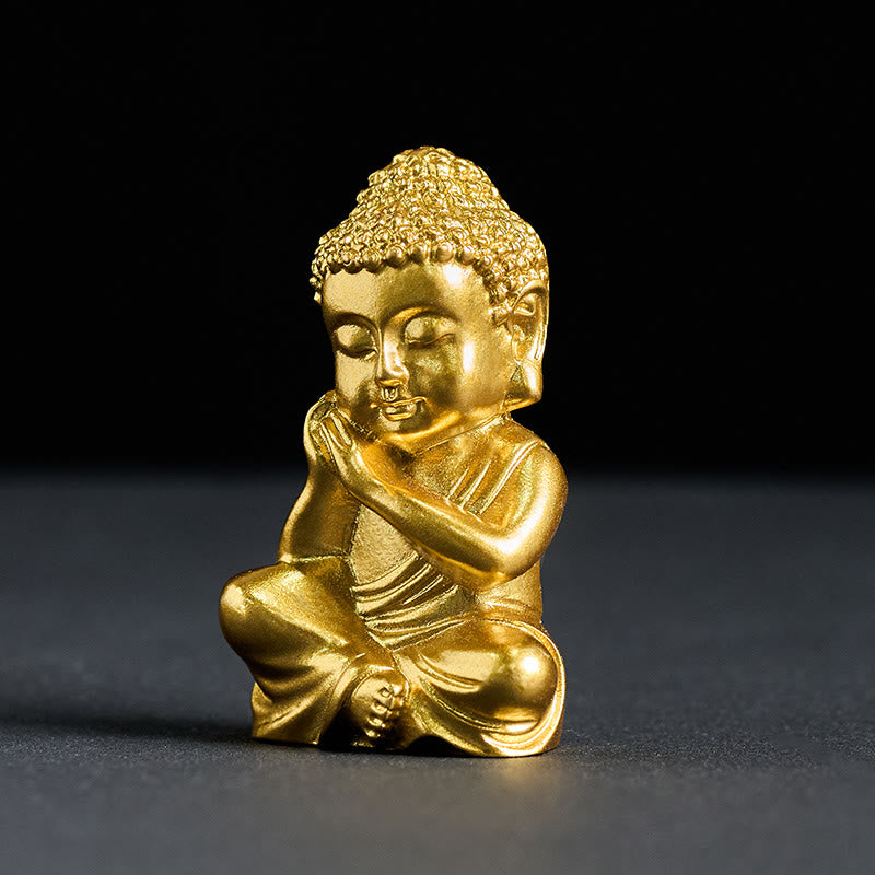Buddha Stones ​​Tathagata Buddha-Statue Kühlschrankmagnet Heimdekoration - image 13